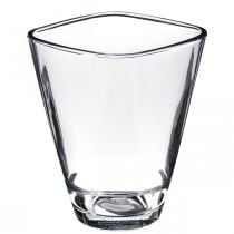 Vazos puodai dubenys iš stiklo