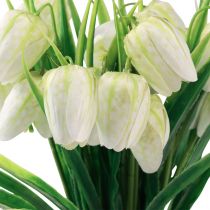 daiktų Fritillaria baltalanguota lentinė gėlė Dirbtinės gėlės 38cm 6 vnt
