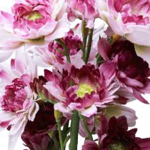 daiktų Dirbtinės Gėlės Dirbtinės Astras Šilkinės Gėlės Violetinės 80cm