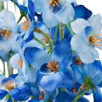 daiktų Delphinium Delphinium Dirbtinės gėlės Mėlynos 78cm 3 vnt