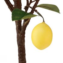daiktų Dirbtinis citrinmedis vazone geltonas 90cm