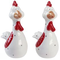 daiktų Dekoratyvinės vištienos Velykų dekoravimo figūrėlės 12cmx7,5cmx18,5cm 2vnt.