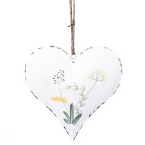 daiktų Širdelės pakabinimui iš metalinės kaimo namų stiliaus 13cm×13cm 4 vnt