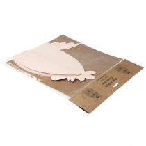 daiktų Korio figūrėlė Velykinė dekoracija vištienos oranžinė 28,5×15,5×30 cm