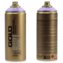 daiktų Purškiami dažai Spray Montana Gold šviesiai violetiniai matiniai 400ml