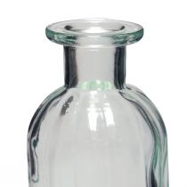 daiktų Butelių vaza stiklinė vaza aukšta Ø7,5cm H14cm