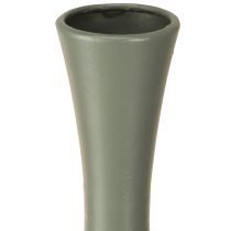 daiktų Vaza su elegantiška išlenkta forma, dekoratyvi moderniam interjerui, 33 cm