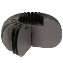 daiktų Korio popieriaus moliūgų dekoravimo žiedai 24 cm 4 vnt.