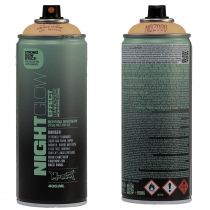 daiktų Fluorescencinių dažų purškimo skardinė Nightglow Orange Neon 400ml