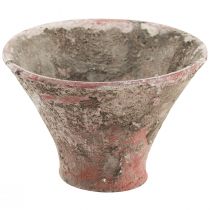 daiktų Dervos vazonas Molinis vazonas Augalų vazonas Terracotta Vintage H7cm 2vnt