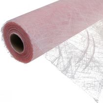 daiktų Deco fleece stalo bėgikas Sizoweb rožinė 30cm 25m