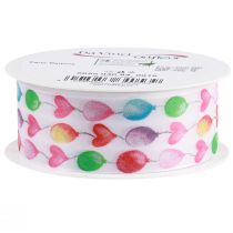 daiktų Dovanų juostelė spalvingi balionai gimtadienio puošmena 40mm 15m