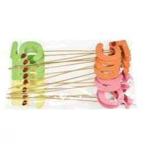 daiktų Skaičių kamšteliai gimtadienis 5 gėlių kamščiai medis 27,5cm 16 vnt