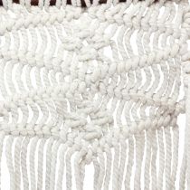 daiktų Sienų pakabinimo macrame boho sienų dekoravimo kremas 18,5×48cm