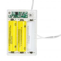 Baterijos adapteris baltas 3m 4,5V 3 x AA