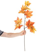 daiktų Dirbtinė klevo šaka kaip rudens puošmena 100 cm