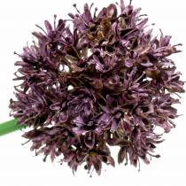 Dekoratyvinis svogūnas Allium dirbtinis violetinis Ø7cm H58cm 4vnt