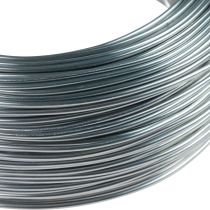 daiktų Aliuminio viela 2 mm papuošalų viela sidabrinė 118 m 1 kg