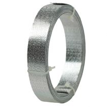 Aliuminio juostelė plokščia viela sidabrinė matinė 20mm 5m