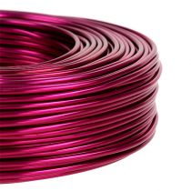 Aliuminio viela Ø2mm 500g 60m Rožinė
