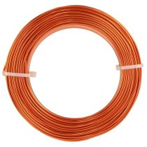 daiktų Aliuminio vielos gabalėlis, oranžinis, Ø2mm, 500g, 60m, „pasidaryk pats“ dekoracijoms