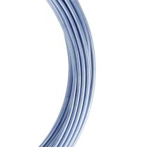 Aliuminio viela pastelinė mėlyna Ø2mm 12m
