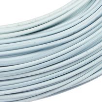 daiktų Aliuminio viela, 2 mm balta, papuošalų viela, 60 m (500 g), dekoravimui ir floristikai