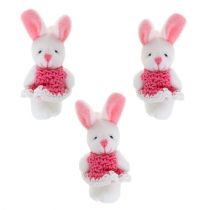 daiktų Pakabukas Bunny 5,5cm Rožinė 9 vnt