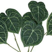 Dirbtiniai anturio lapai netikri augalų žali 96 cm
