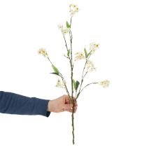 daiktų Obels žiedo šakelė, dirbtinės gėlės šakelė, balta, 65 cm, 1 vnt.