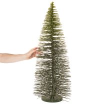 daiktų Dirbtinė žalia Kalėdų eglutė su stovu stalo dekoravimui, 90 cm