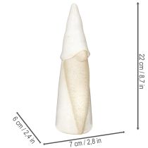 daiktų Dekoratyvinė nykštuko figūrėlė, skirta stovėti, kalėdinė dekoracija, keramika, 22 cm