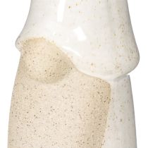 daiktų Dekoratyvinė nykštuko figūrėlė, skirta stovėti, kalėdinė dekoracija, keramika, 22 cm