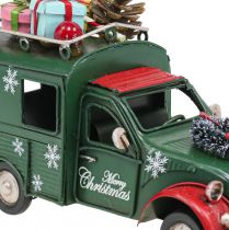 daiktų Kalėdų puošmena automobilis Kalėdinis automobilis senovinis žalias L17cm