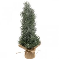 daiktų Mini eglutė dirbtinai apsnigta maiše H41cm