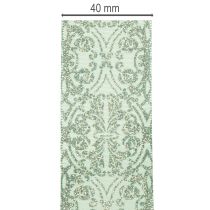 daiktų Dovanų juostelė su klasikiniu raštu kaspinams ir dekoracijoms, 40 mm x 15 m