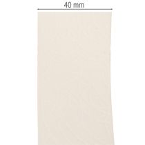 daiktų Dekoratyvinė aksominė juostelė, plati, dovanoms ir rankdarbiams, 40 mm x 20 m
