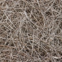 daiktų Rankdarbių medžiaga palmių pluoštai balta plauta palmyra palmė 1kg