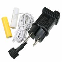 daiktų Baterijos adapteris 3V 2 x AA 3m baltas