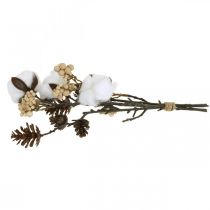 daiktų Dekoratyvinės kalėdinės šakelės dirbtinis mišinys 29cm 3 kekės