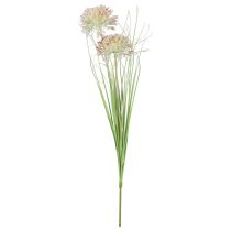 Dirbtinė gėlė rutulys gėlė aliuminis dekoratyvinis svogūnas dirbtinis raudonas žalias 90cm