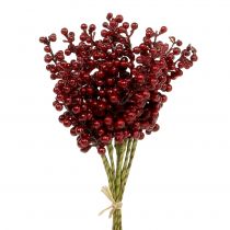 daiktų Uogų rinkinys raudonas 23cm 12 vnt