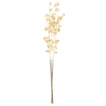 daiktų Dirbtinės uogų šakelės dekoracija, auksinė, 70 cm, 3 dalys