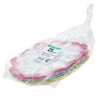 daiktų Biedermeier rankogaliai batika Ø20,5cm 25 vnt