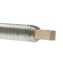 daiktų Rišimo viela vyniojama viela gėlių viela sidabrinė 0,50mm 100g 3 vnt