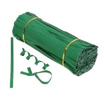 daiktų Rišimo juostelės vidutinės žalios 25cm 2 laidų 1000 vnt