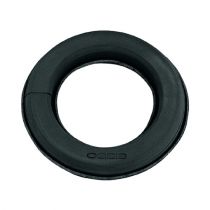 daiktų Gėlėtas putplasčio žiedas su pagrindu juodas H3,5cm Ø17cm 2 vnt