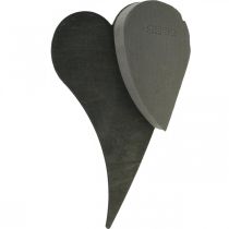 daiktų OASIS® Black Bioline® Floral Foam Heart Black H34cm 2vnt