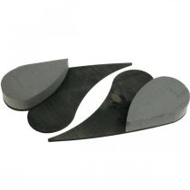 daiktų OASIS® Black Bioline® Floral Foam Heart Black H34cm 2 vnt