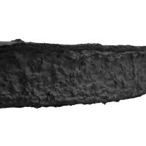 daiktų Oasis Black Biolit vazonas, širdies formos, juodas, 34 cm